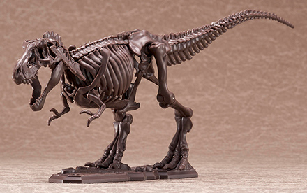 ティラノサウルス骨格プラモデルのイメージ