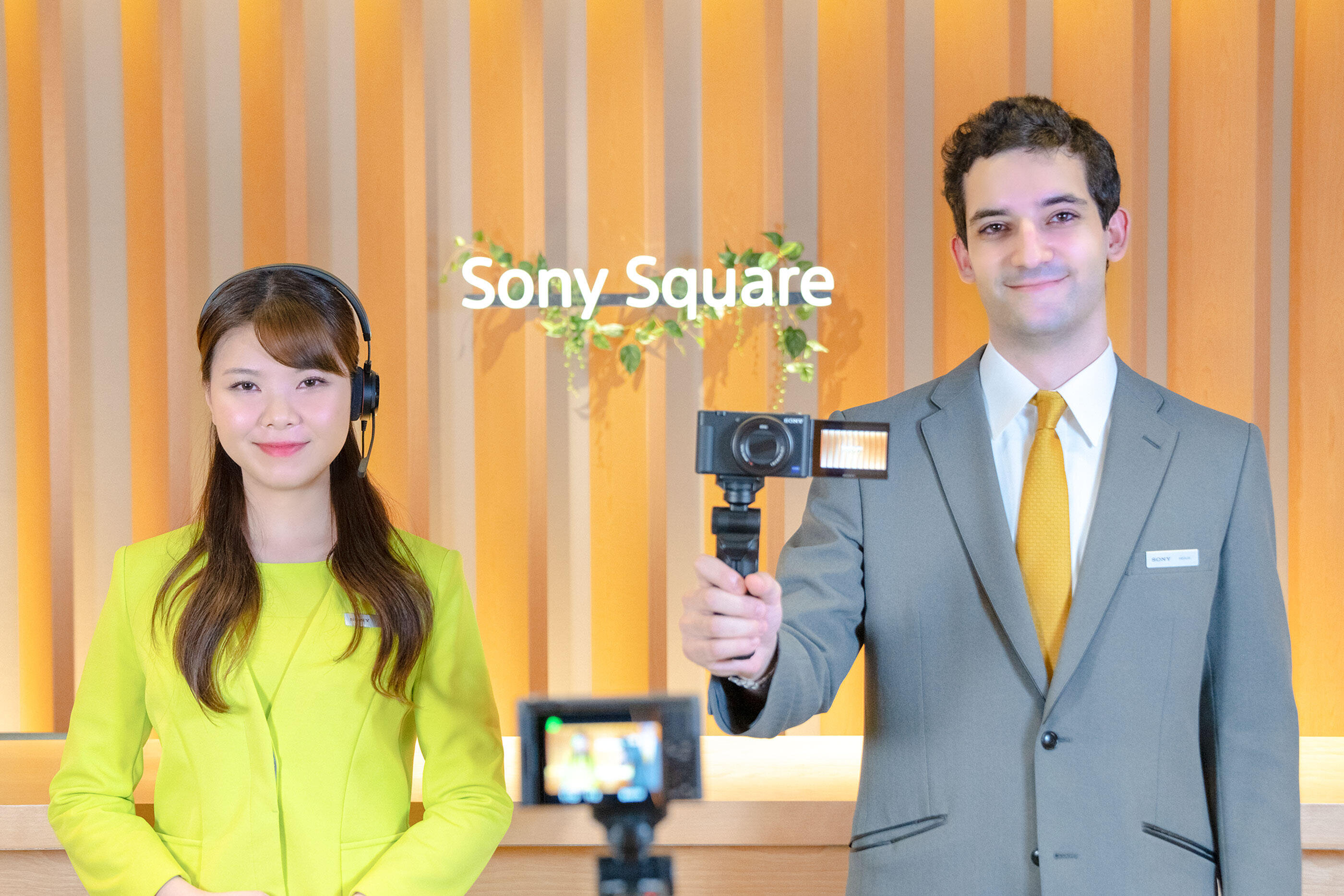 ソニーグループショールーム
Sony Square リモートツアー運営